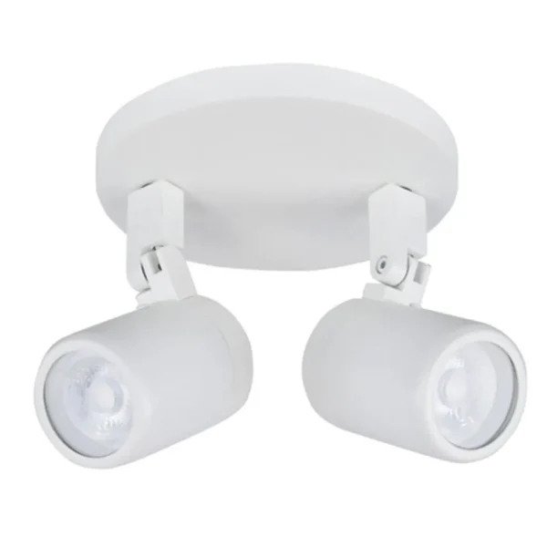 plafondspot_rain_l_rond_w_0.webp Online Straluma Plafondspot Rain 2L rond wit gu10 IP44