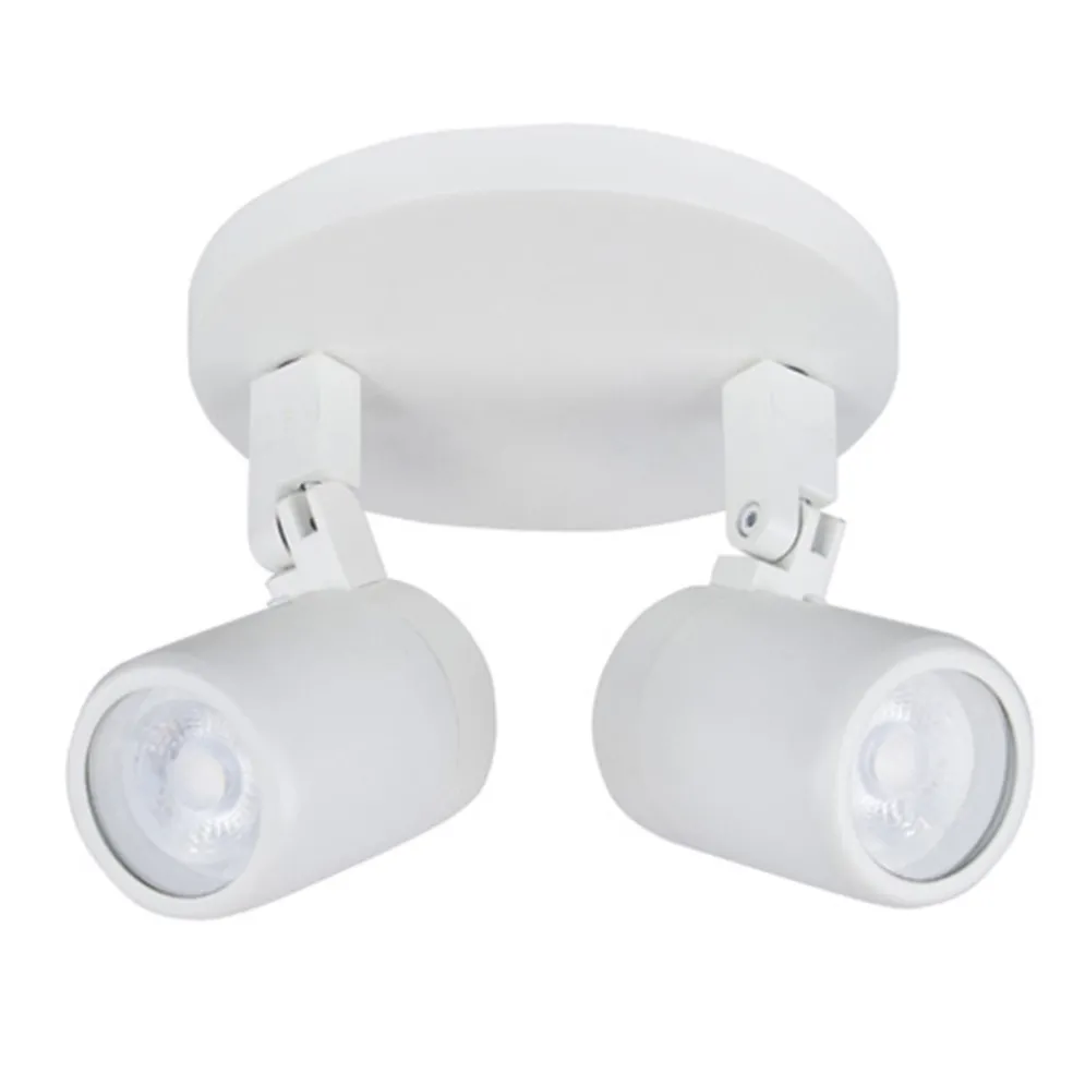 plafondspot_rain_l_rond_w_0.webp Online Straluma Plafondspot Rain 2L rond wit gu10 IP44