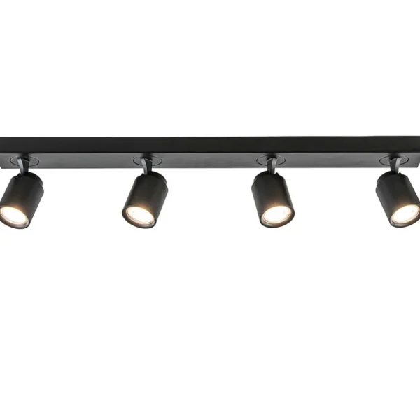 Flash Sale Straluma Plafondspot Razza 4L balk zwart gu10