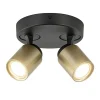 Store Straluma Plafondspot Razza 2L rond zwart/goud