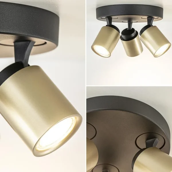 plafondspot_razza_l_rond__2.webp Discount Straluma Plafondspot Razza 3l rond zwart/goud gu10