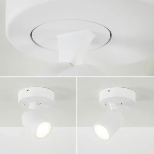 Flash Sale Straluma Plafondspot Razza 1-lichts wit gu10