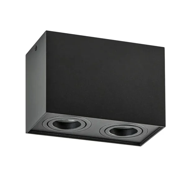 plafondspot_rebel_box_l_z_0.webp Fashion Straluma Plafondspot Rebel box 2l zwart gu10