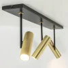 plafondspot_trend_l_zwart_3.webp Sale Straluma Plafondspot Trend 3L zwart/goud gu10 mini