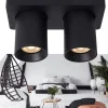 plafondspot_tube_l_zwart__4.webp Fashion Straluma Plafondspot tube 2-L zwart incl.gu10 dtw