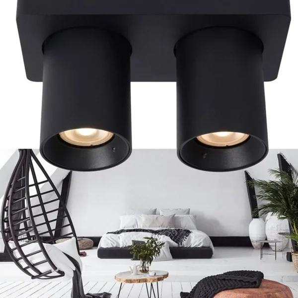 plafondspot_tube_l_zwart__4.webp Fashion Straluma Plafondspot tube 2-L zwart incl.gu10 dtw