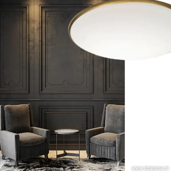 plafonnire_art_rond_brons_3.webp Shop Straluma Plafonnière Art rond brons 35 cm