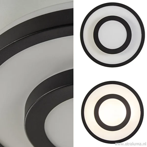 plafonnire_master__zwartg_2.webp Fashion Straluma Plafonnière Master 435 zwart/glas IP44