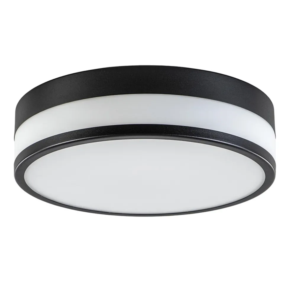 plafonnire_zwartopaal_gla_0.webp Online Straluma Plafonnière zwart/opaal glas 3-step dim IP44