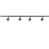railsysteem_fase_zwart_in_0.webp Best Sale Straluma Railsysteem 1-fase zwart inclusief 4 ronde spots