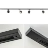 railsysteem_fase_zwart_in_3.webp Best Sale Straluma Railsysteem 1-fase zwart inclusief 4 ronde spots