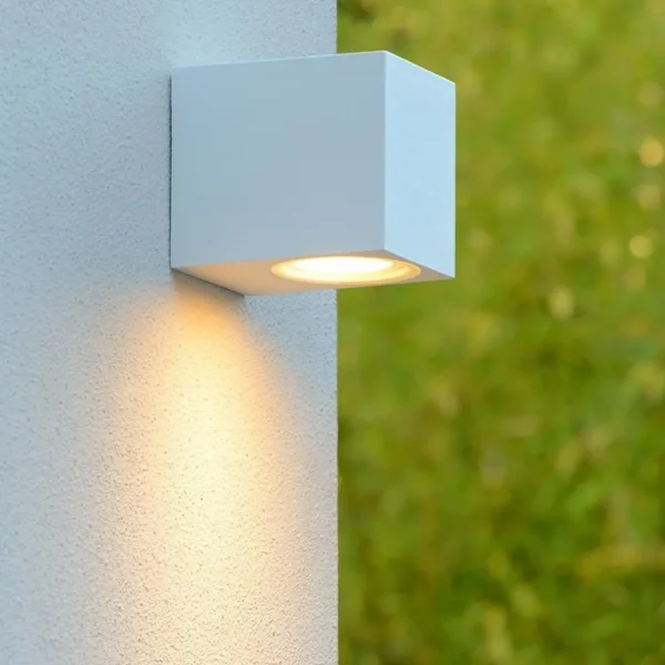 New Straluma Rechthoekige buitenlamp downlighter mat wit