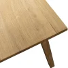 rechthoekige_eettafel_geb_2.webp Outlet Straluma Rechthoekige eettafel gebleekt en geborsteld mangohout 220x100 cm