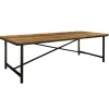 rechthoekige_eettafel_oud_0.webp Online Straluma Rechthoekige eettafel oud teak hout met zwart metalen poot