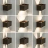 Shop Straluma Rechthoekige LED buitenlamp aluminium bruin