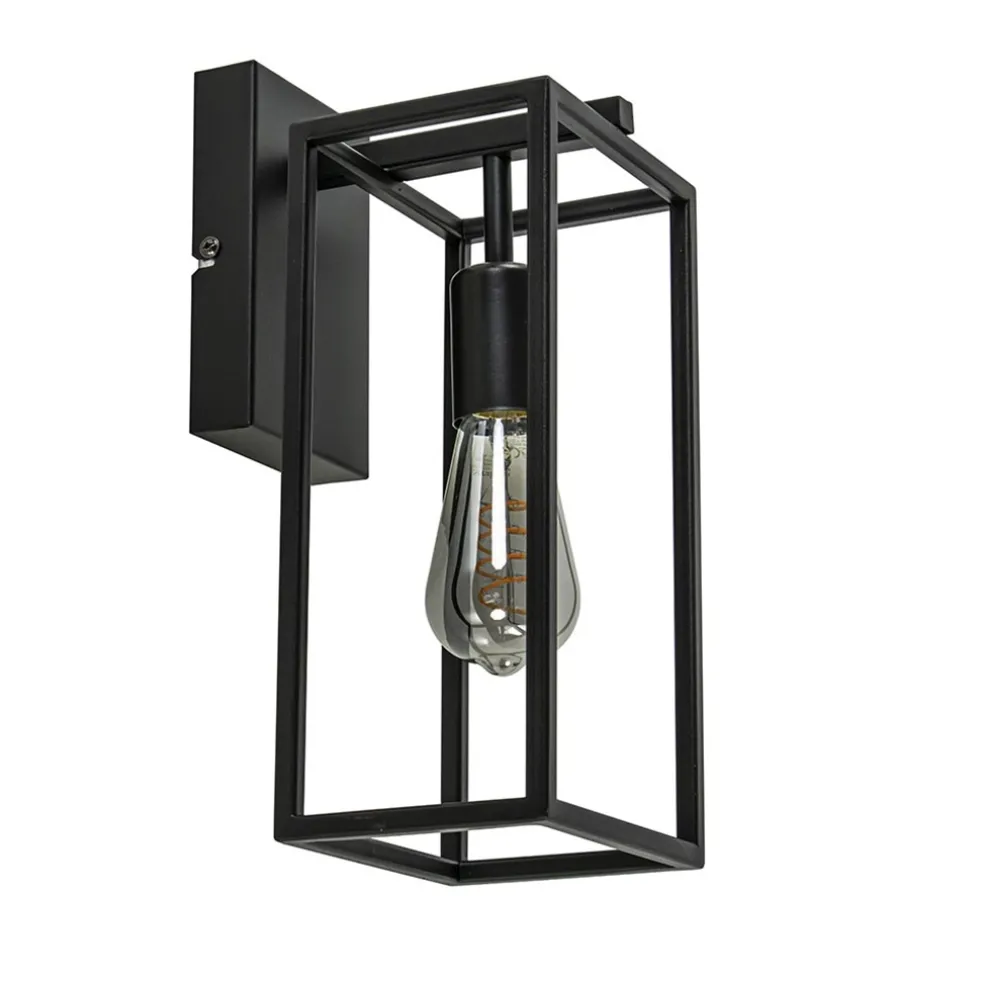 rechthoekige_wandlamp_mat_0.webp Cheap Straluma Rechthoekige wandlamp mat zwart frame
