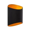 rechthoekige_wandlamp_mat_1-2.webp Clearance Straluma Rechthoekige wandlamp mat zwart met goud