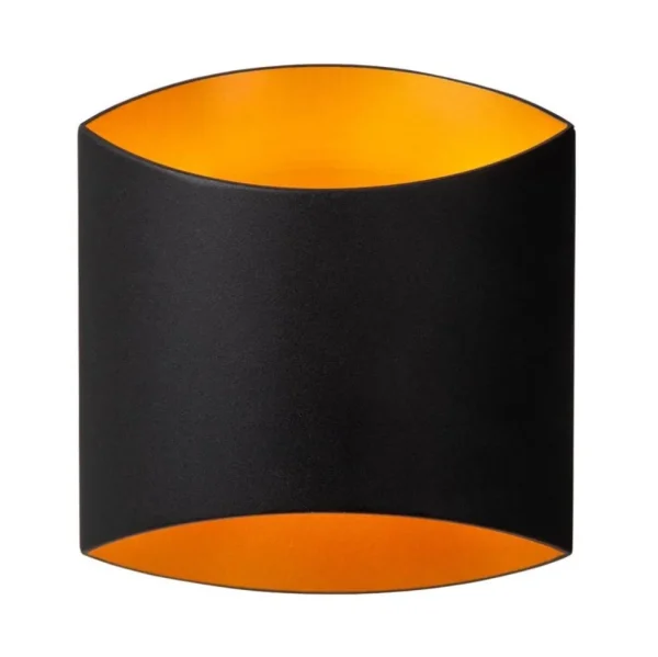 rechthoekige_wandlamp_mat_2-2.webp Clearance Straluma Rechthoekige wandlamp mat zwart met goud