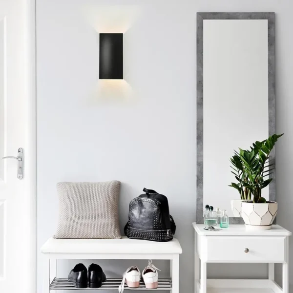 rechthoekige_wandlamp_mat_4-1.webp Sale Straluma Rechthoekige wandlamp mat zwart G9