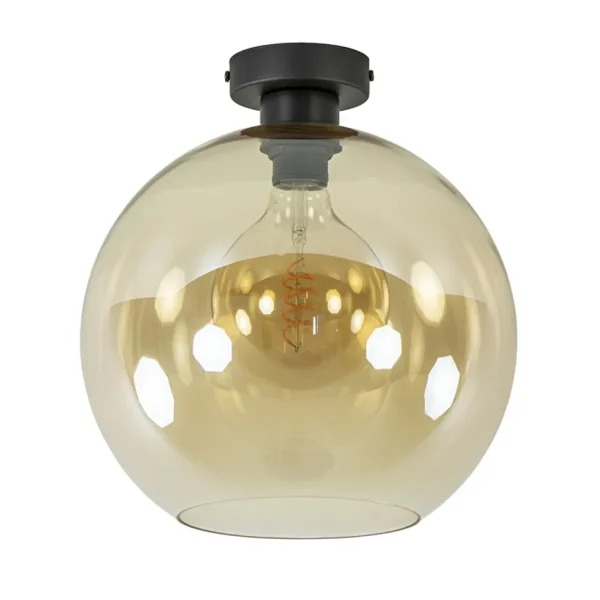 retro_plafondlamp_zwart_m_0-3.webp Cheap Straluma Retro plafondlamp zwart met amber glazen bol