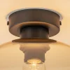 retro_plafondlamp_zwart_m_2-3.webp Cheap Straluma Retro plafondlamp zwart met amber glazen bol