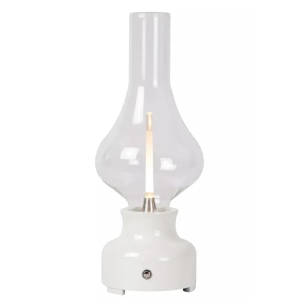 retro_tafellamp_olielamp__1.webp Best Straluma Retro tafellamp olielamp op batterij wit