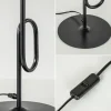 New Straluma Retro tafellamp zwart met smoke/titanium glazen bol