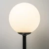 retro_wandlamp_zwart_met__2.webp Best Straluma Retro wandlamp zwart met witte glazen bol
