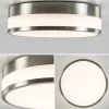 ronde_badkamer_plafonnire_3.webp Best Straluma Ronde badkamer plafonnière nikkel met opaal glas