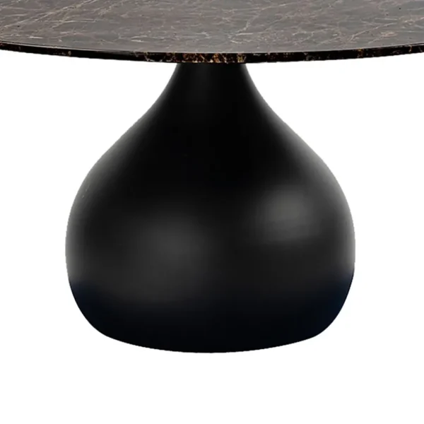 ronde_eetkamertafel_bruin_1.webp Online Straluma Ronde eetkamertafel bruin marmer Ø120 cm