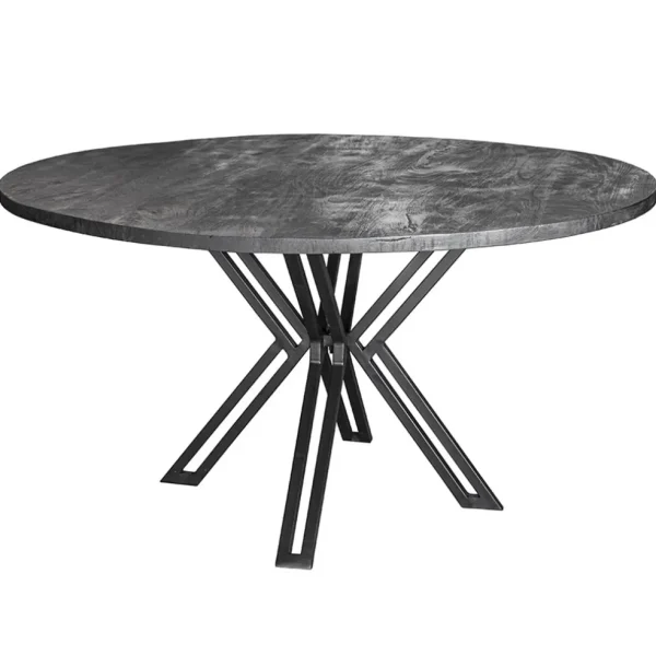 ronde_eettafel_zwart_mang_0.webp Fashion Straluma Ronde eettafel zwart mangohout met zwarte poot
