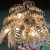 Online Straluma Ronde hanglamp palm ambachtelijk zilver