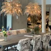 Online Straluma Ronde hanglamp palm ambachtelijk zilver