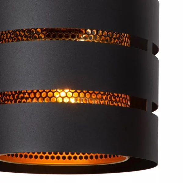 ronde_hanglamp_zwart_meta_2.webp Best Sale Straluma Ronde hanglamp zwart metaal met goud