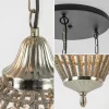 Sale Straluma Ronde 3-lichts hanglamp Charlene nikkel/kristal