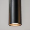Shop Straluma Ronde 3-lichts hanglamp cilinders mat zwart