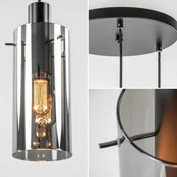 ronde_lichts_hanglamp_met_2-2.webp Cheap Straluma Ronde 3-lichts hanglamp met cilinder smoke glas