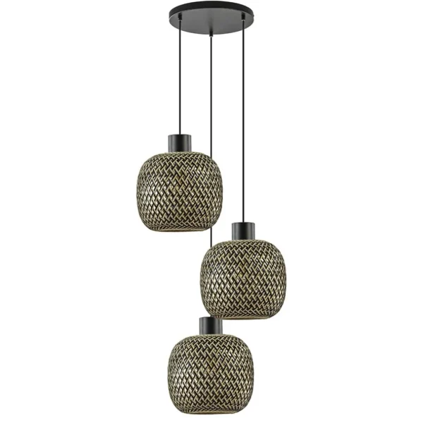 ronde_lichts_hanglamp_zwa_0-4.webp Fashion Straluma Ronde 3-lichts hanglamp zwart met bamboe kappen