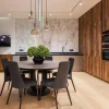 Outlet Straluma Ronde 5-lichts hanglamp zwart met nikkel