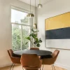 ronde_lichts_led_hanglamp_4-2.webp Clearance Straluma Ronde 3-Lichts LED hanglamp met gold fading glas