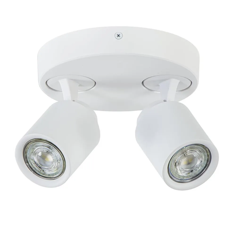 ronde_lichts_opbouwspot_w_0.webp Outlet Straluma Ronde 2-lichts opbouwspot wit metaal verstelbaar