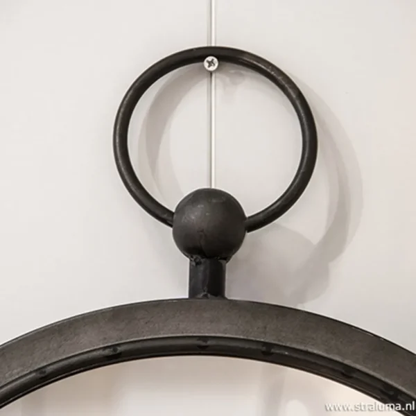 ronde_metalen_spiegel_zin_2.webp New Straluma Ronde metalen spiegel zink/grijs klein