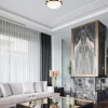 Flash Sale Straluma Ronde plafondlamp brons met wit glazen kap