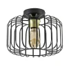 Sale Straluma Ronde plafondlamp draad zwart met goud