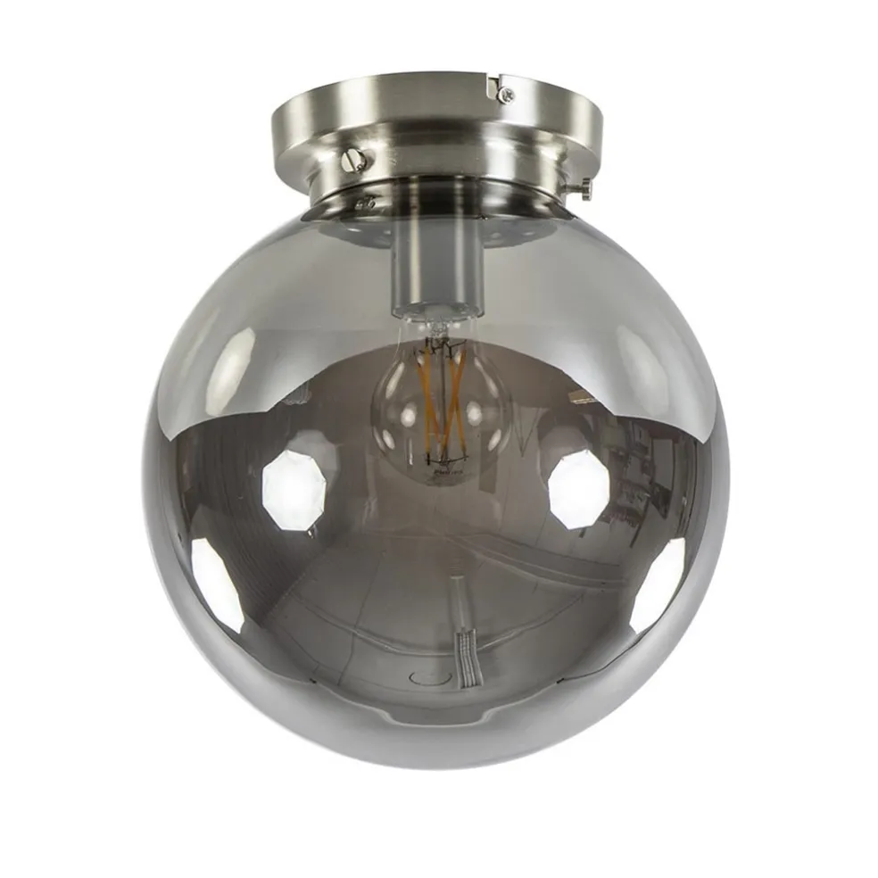 ronde_plafondlamp_smokey__0.webp Cheap Straluma Ronde plafondlamp smokey glas met nikkel