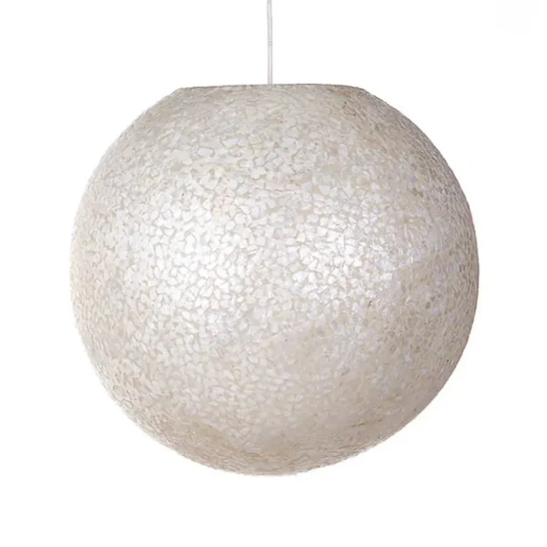 ronde_schelpen_hanglamp_w_0.webp Cheap Straluma Ronde schelpen hanglamp wit/parelmoer 50 cm