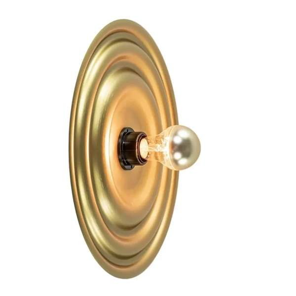 ronde_wandplafondlamp_gou_1.webp Clearance Straluma Ronde wand/plafondlamp gouden schaal