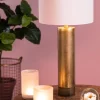 Cheap Straluma Ruw antiek bronzen lampvoet Savi exclusief kap