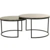salontafel_alfio_set_van__1.webp New Straluma Salontafel Alfio set van 2 bruin marmer met zwart