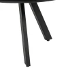 Cheap Straluma Salontafel rond hout zwart 80 cm